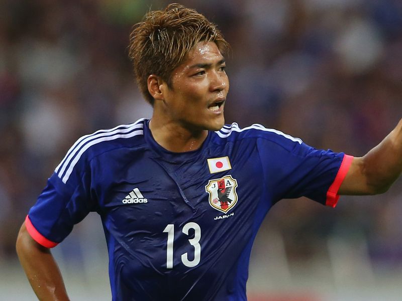 Yoshito okubo trong màu áo đội tuyển quốc gia ảnh skysports.com
