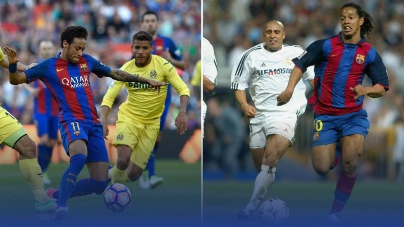 Các huyền thoại Brazil biến bóng đá đường phố thành nghệ thuật điêu luyện thế giới.